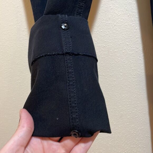 M.M. Lafleur The Hockley Jean Eco Better Than Denim Black Adjustable Length 4 - Picture 10 of 16